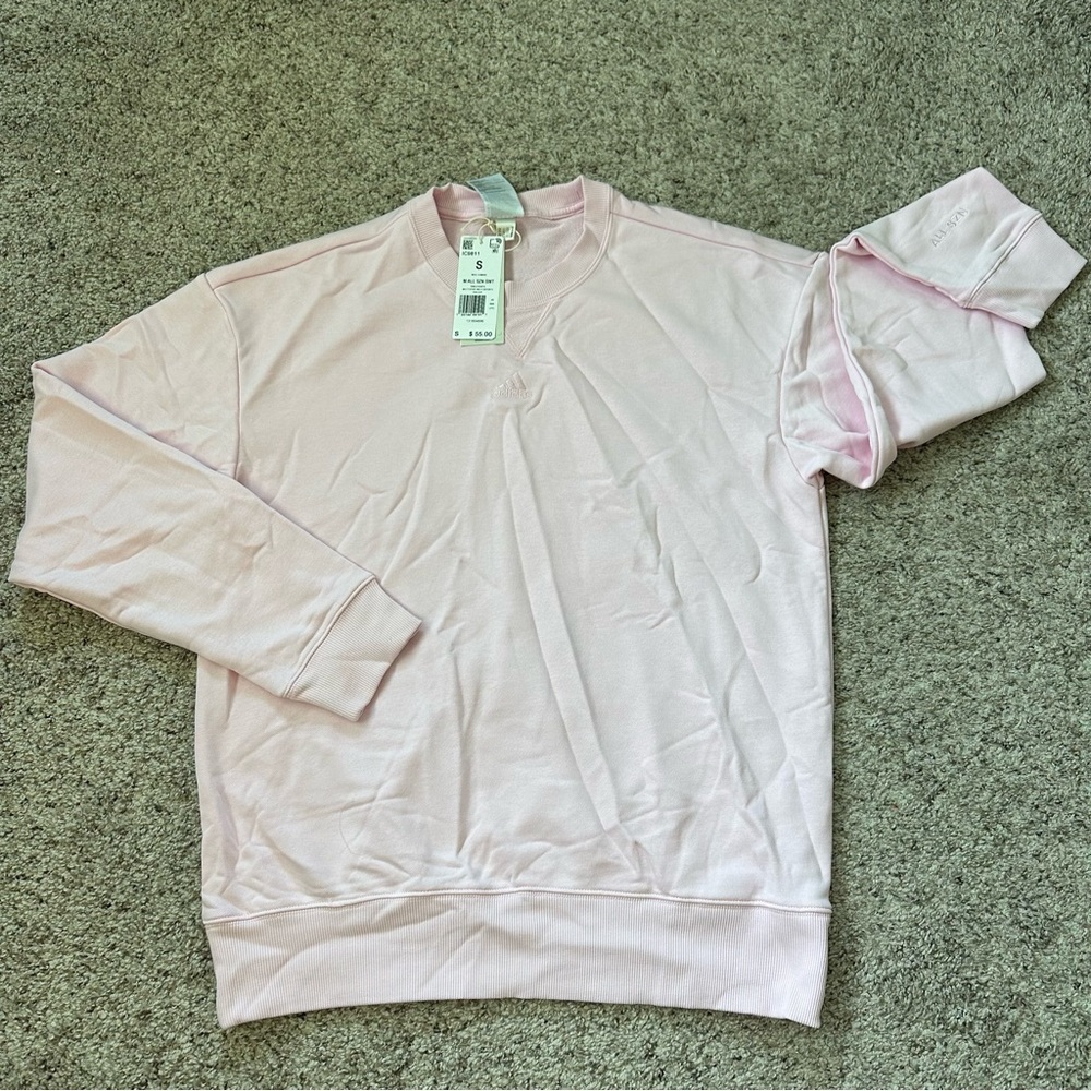adidas Light Pink Sweatshirt